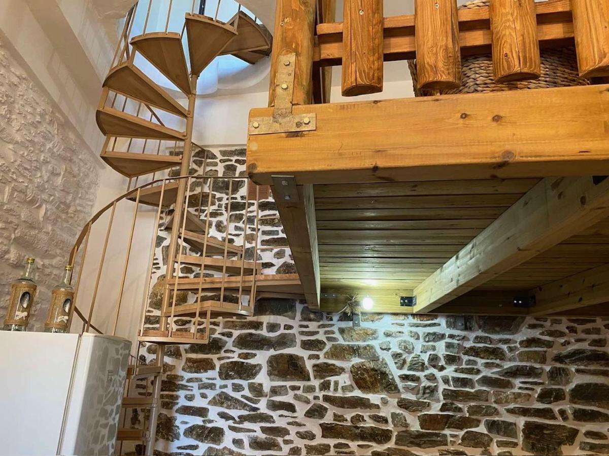 Traditional Katafiki Home Kythnos Bagian luar foto